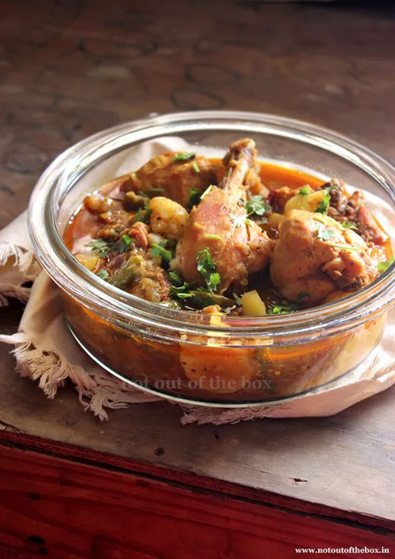Bengali-style Chicken Stew (Instant Pot method included)