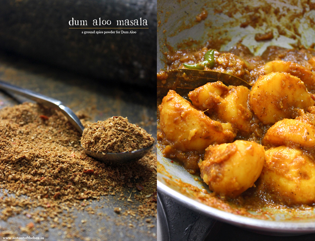 Dum Aloo Masala and Kosha Aloor Dom (Bengali Spicy Dum Aloo )