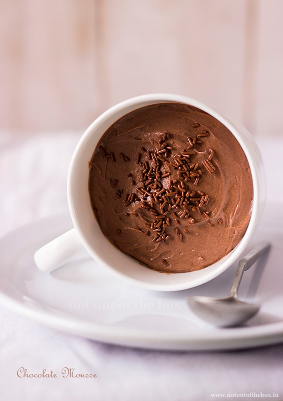 Eggless Chocolate Mousse