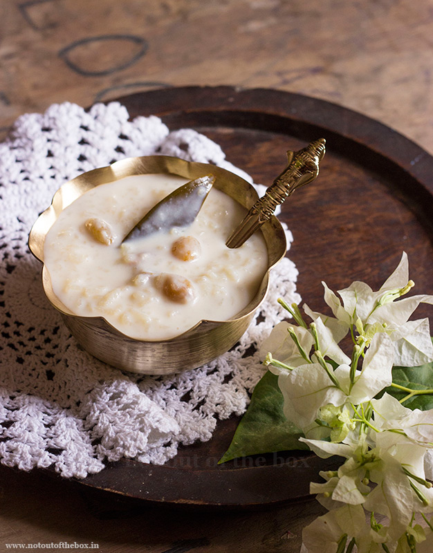 Gobindobhog Chaler Payesh/Bengali style Rice Pudding