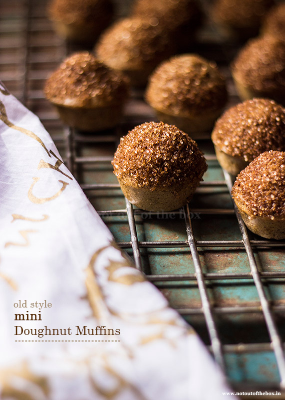 Old style Mini Doughnut Muffins