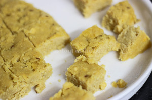 take out the pieces carefully