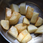 Golden brown potatoes