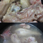 Sauteing and adding water in Chicken