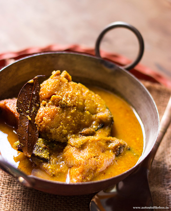Doi Bhetki/Yogurt Fish Curry