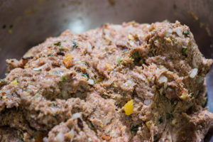 Chapli Kabab mixture