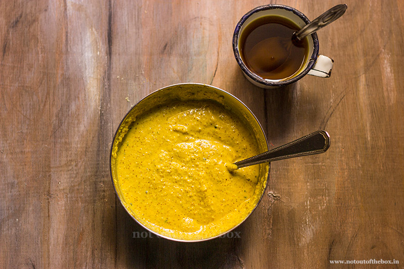 Mustard-Coconut paste