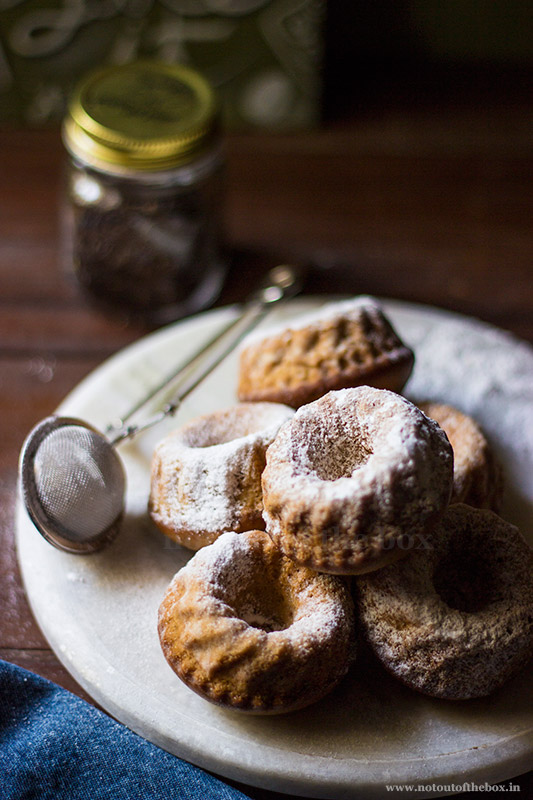 Earl Grey Honey Lemon Tea Cakes
