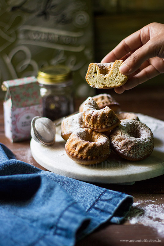 Earl Grey Honey Lemon Tea Cakes