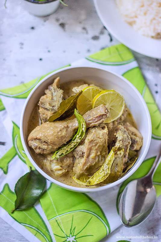Lebu Lonka Murgi/Chicken with Gondhoraj lime and Chillies | Not Out of ...