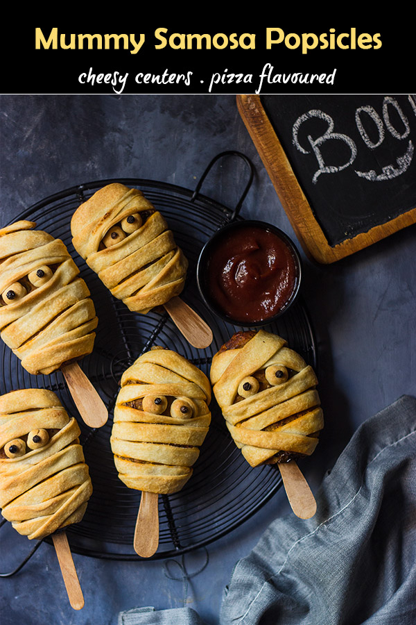 Mummy Samosa Popsicles