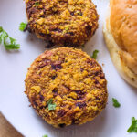 Sweet Potato-Purple Cabbage Patties/Cutlets