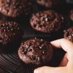 Eggless Chocolate Banana Muffins