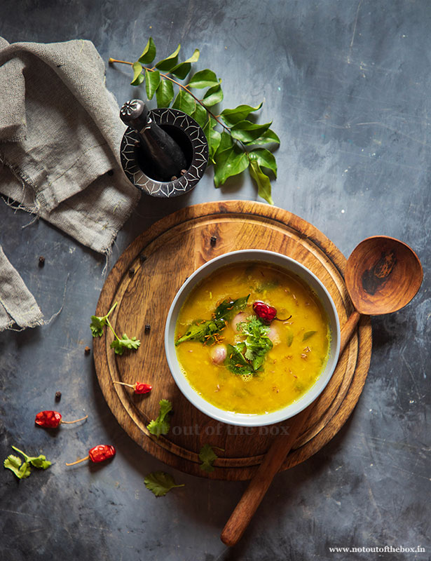 Morich Dal/Lentil with Black pepper