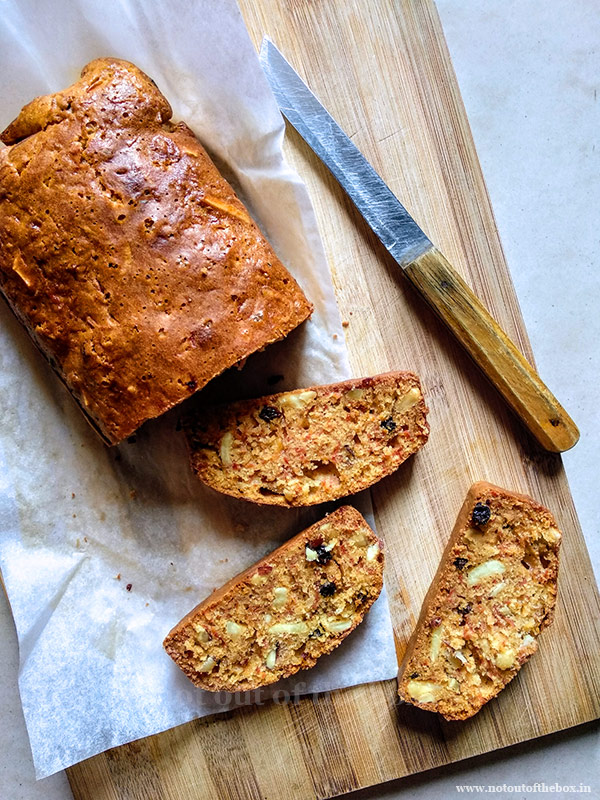 Gajar ka Halwa Cake/Carrot Halwa Cake