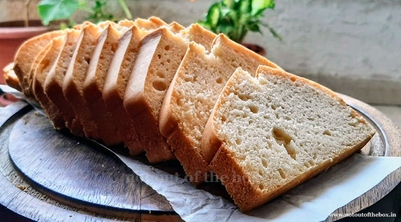 After slicing the whole Bread