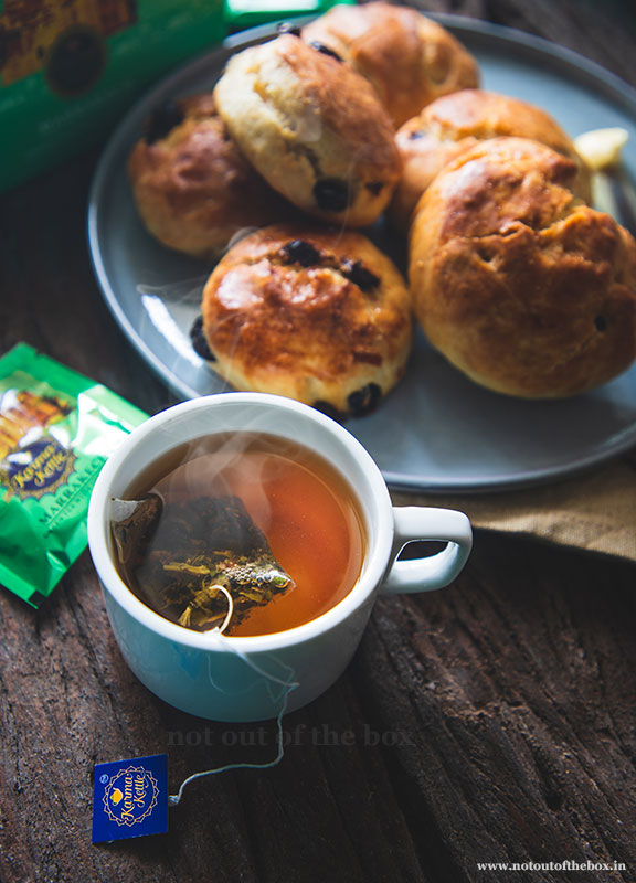 Green Tea Cranberry Scones