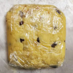 scone dough before refrigerating