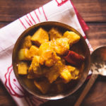 Oal Chingrir Dalna / Elephant Foot Yam and Prawn Curry