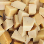 Boiled cubes of Oal