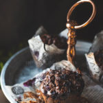 Wheat flour Double Chocolate Blueberry Muffins