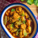 Jhinge Chingri / Prawn Curry with Ridge Gourd