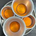 Coat the base with liquid Nolen Gur